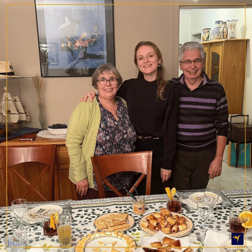 Binome Clarisse x Christian et sa femme
